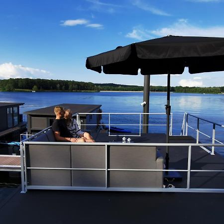 Houseboats Mookerplas Met Dakterras Middelaar Exteriör bild