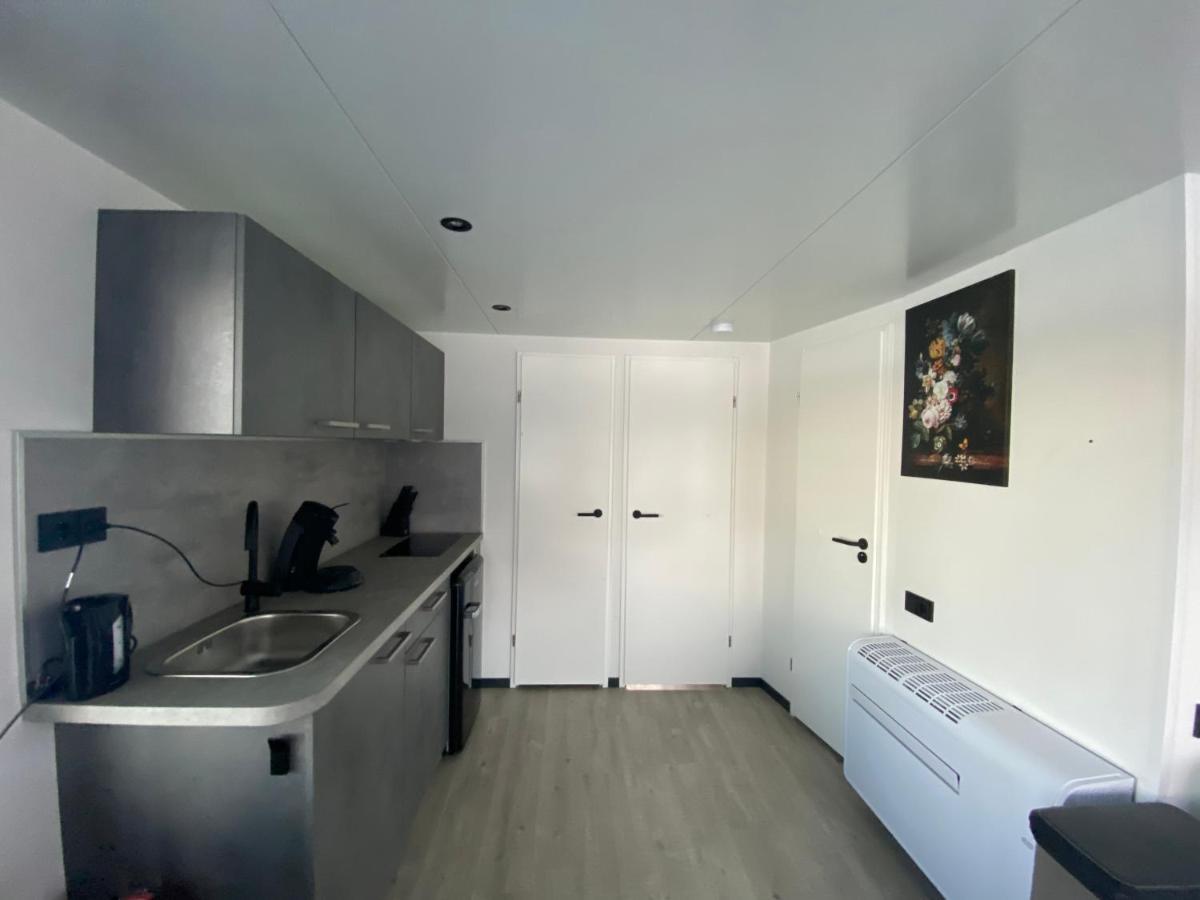 Houseboats Mookerplas Met Dakterras Middelaar Exteriör bild