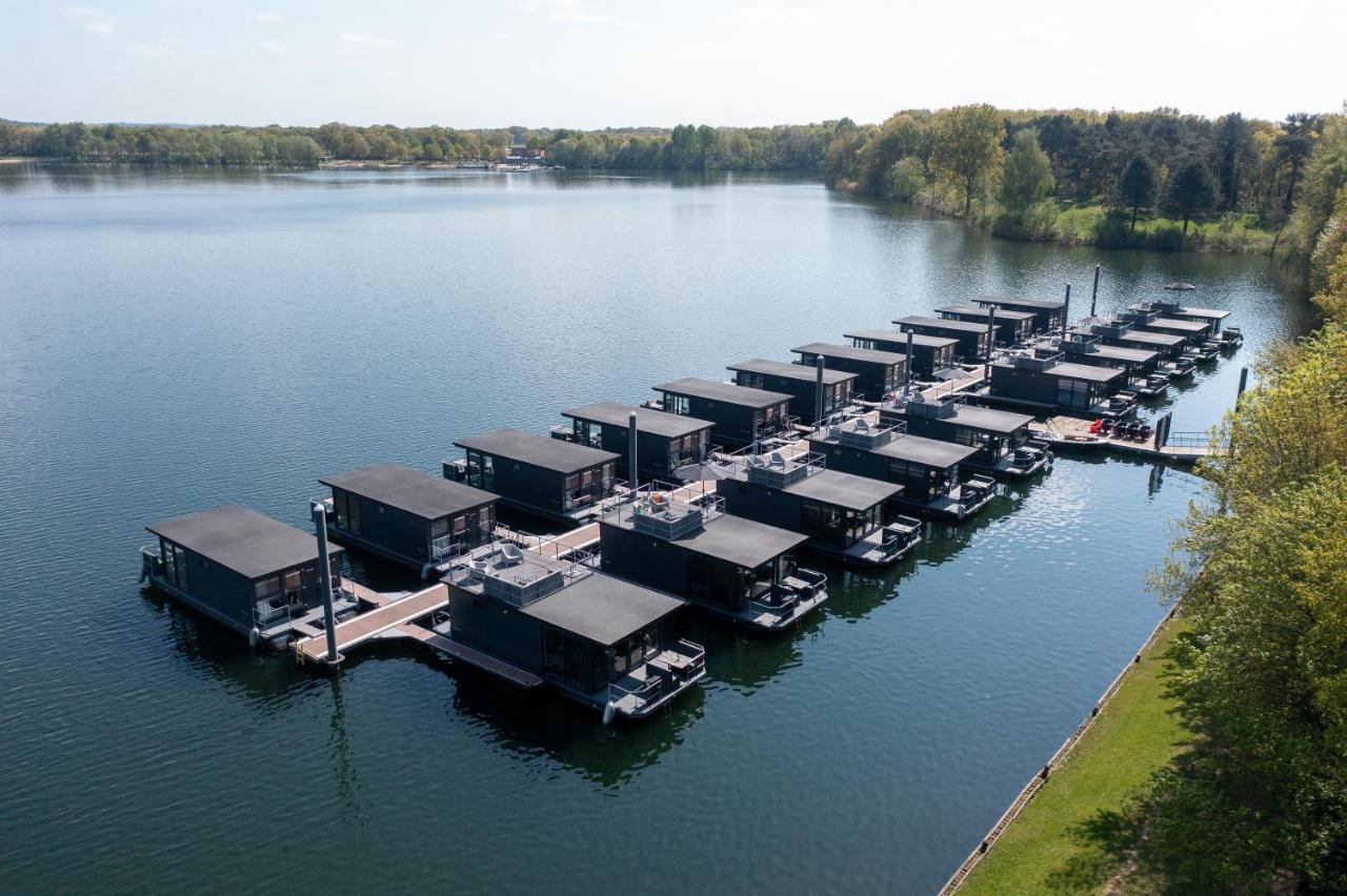 Houseboats Mookerplas Met Dakterras Middelaar Exteriör bild